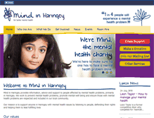 Tablet Screenshot of mindinharingey.org.uk